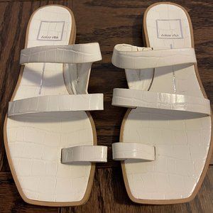 Dolce Vita White Sandles